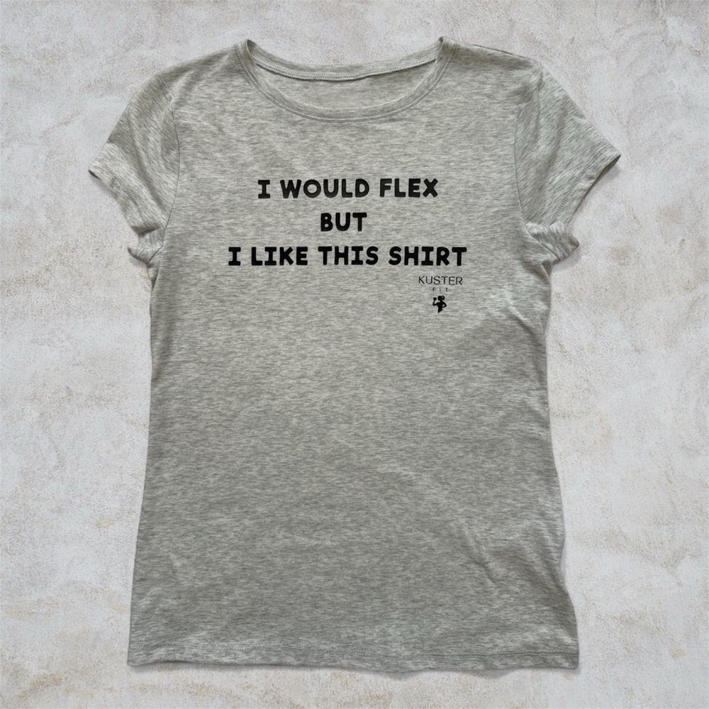 Women’s Small Gray Women's T-Shirt Fitted